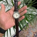 IMG_0260 Watch 02 - Cream Dial, Leather Strap