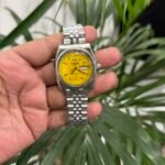 IMG_0270 Watch 01 - Yellow Dial, Steel Bracelet